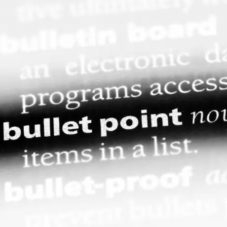 PowerPoint Bullet Points | PS Blog